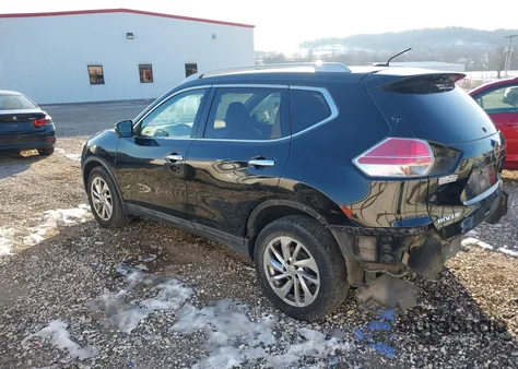 2014 Nissan Rogue Sl from USA, damaged, VIN 5N1AT2MV4EC763377